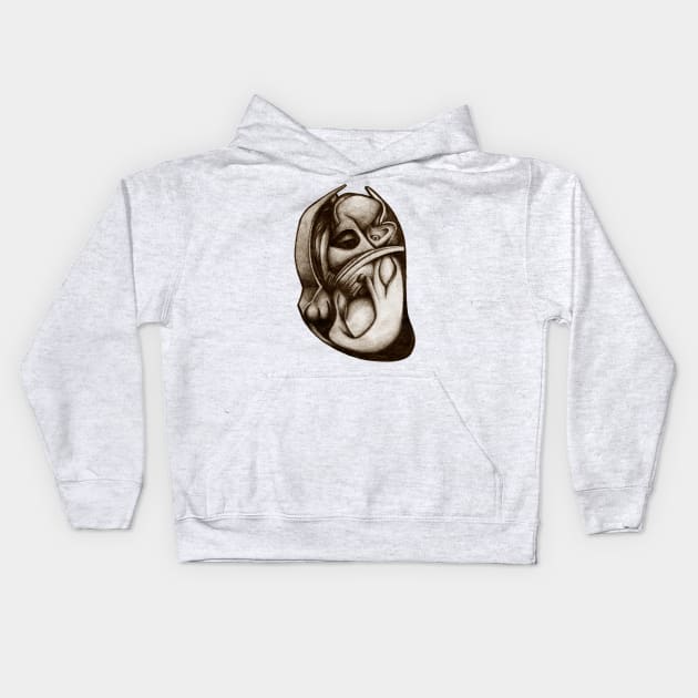 Mary and child Kids Hoodie by stephenignacio